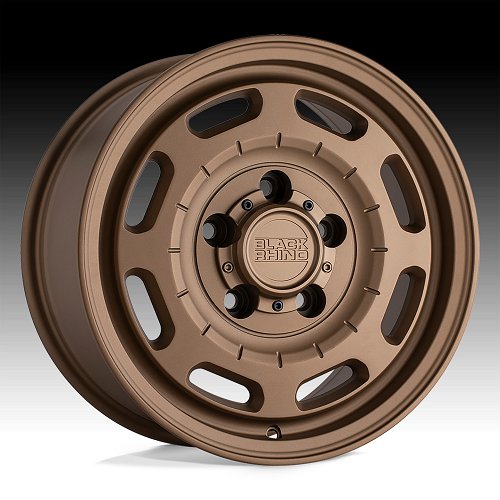 Black Rhino Bandolier Matte Bronze Custom Truck Wheels 1